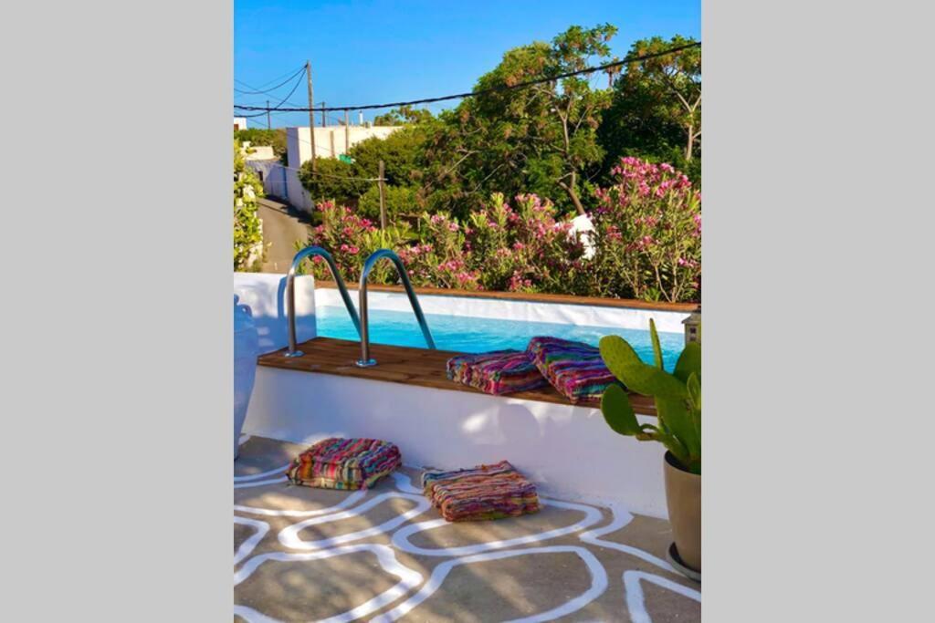 The Summer Pink House Lachaniá Buitenkant foto