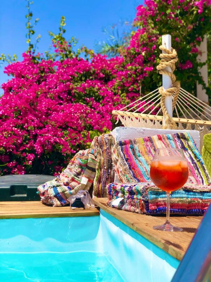 The Summer Pink House Lachaniá Buitenkant foto